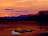 Fishermans Prayer Screen Saver