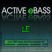 ACTIVE eBASS LE - Unique Synth Refill