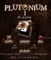 <b>Plutonium</b> I