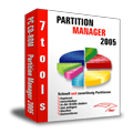 <b>7tools</b> <b>Partition</b> Manager 2005